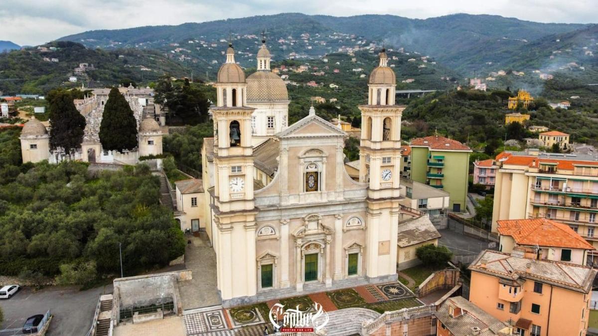 Super Vista Al Grattacielo Di Lavagna Apartment Exterior foto